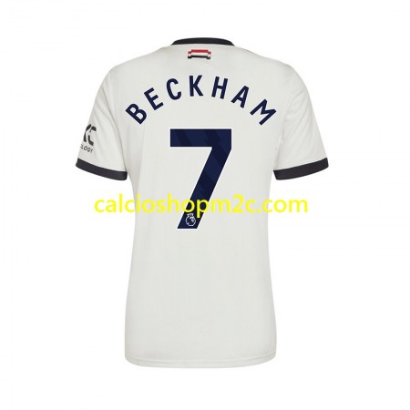 Manchester United Beckham 7 Maglia Terza 2024/2025 Manica Corta